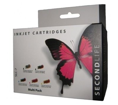 SecondLife inktcartridges voor Canon 550/551 XL Multipack