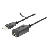 Nedis USB-A naar USB-A verlengkabel 5m CCGL60EXTBK50