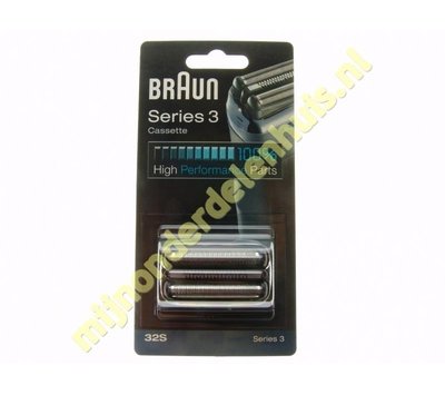 Braun scheerblad van scheerapparaat 81483732 32S
