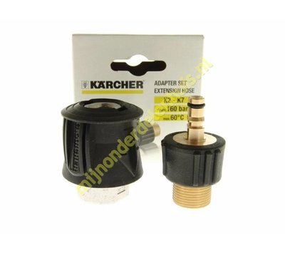 Karcher adapter/koppeling set voor hogedrukreiniger 2.643-037.0