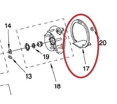 KitchenAid pakking van keukenmachine 2407751