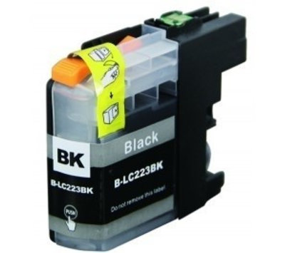 SecondLife inktcartridge voor Brother LC223BK zwart