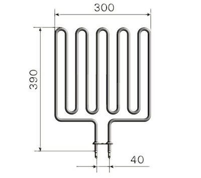 Harvia verwarmingselement van sauna 2670W ZSK-710