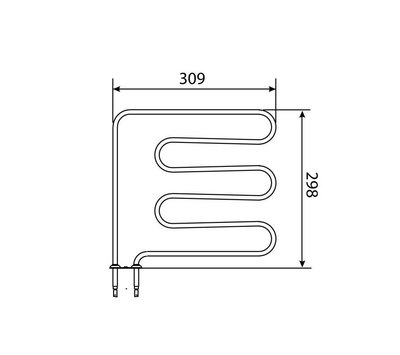 Harvia verwarmingselement van sauna 1500W ZSB-224