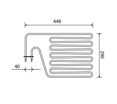 Harvia verwarmingselement van sauna 2500W ZSP-250