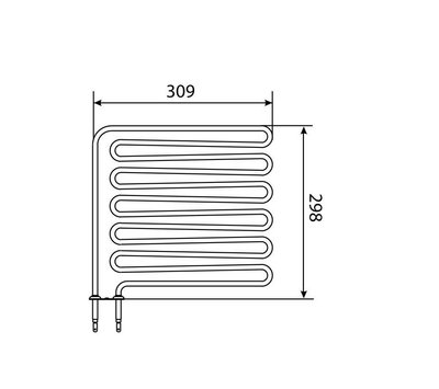 Harvia verwarmingselement van sauna 3000W ZSB-229