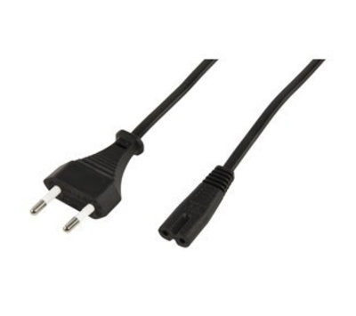 Euro stroomkabel IEC-320-C7 5m PCGB11040BK50