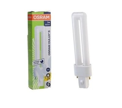 Osram Dulux S lamp 7W 830 G23