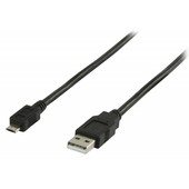 Nedis USB-A naar Micro USB-B kabel 3m CCGB60500BK30