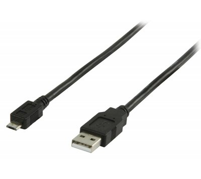 USB-A naar Micro USB-B kabel 3m CCGB60500BK30