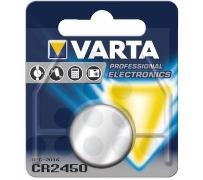 Varta knoopcel CR2450 3V Lithium