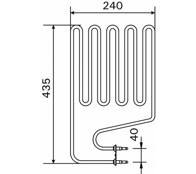 Harvia verwarmingselement van sauna 2150W ZSP-240