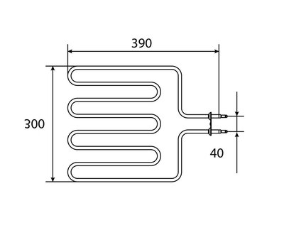 Harvia verwarmingselement van sauna 1500W ZSL-313