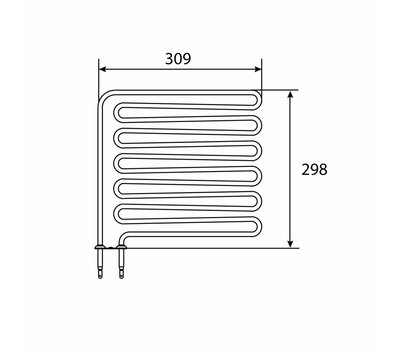 Harvia verwarmingselement van sauna 2750W ZSB-462