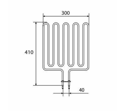 Harvia verwarmingselement van sauna 3000W ZSL-318