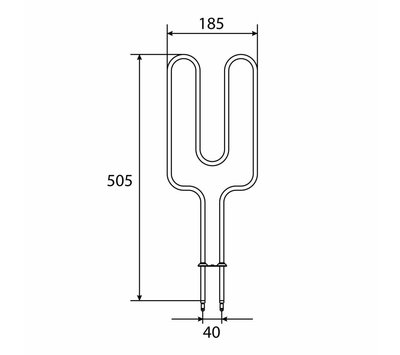 Harvia verwarmingselement van sauna 1900W ZSA-430