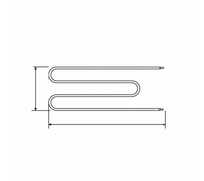 Harvia verwarmingselement van sauna 400W ZIP-315