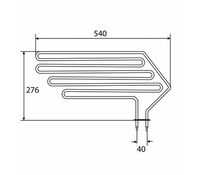 Harvia verwarmingselement van sauna 3000W ZSF-50