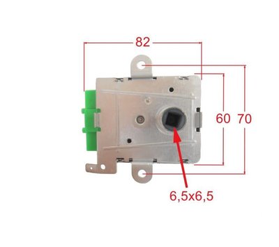 Universele spitmotor voor oven / grill 6W