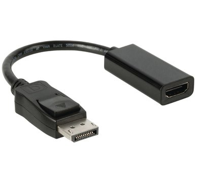 DisplayPort naar HDMI verloopkabel 0.2m CCGB37150BK02