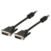 Nedis DVI-D naar DVI-D kabel 2m CCGP32001BK20