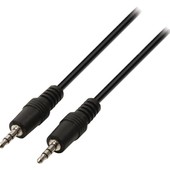Nedis 3.5mm jack aansluitkabel 0.5m CAGL22000BK05