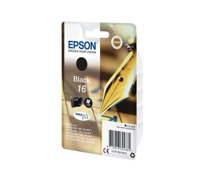 Originele Epson inktcartridge 16 zwart C13T16214012