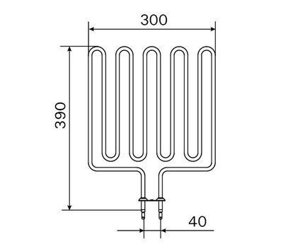 Harvia verwarmingselement van sauna 1750W ZSK-732