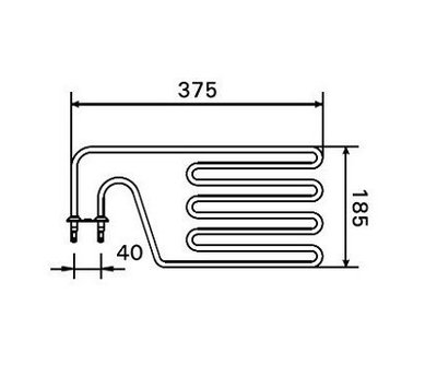 Harvia verwarmingselement van sauna 1000W ZSJ-100