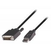 Nedis DisplayPort naar DVI-D kabel 2m CCGB37200BK20