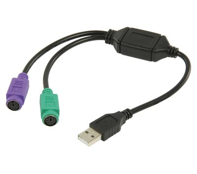 USB-A naar PS2 adapter CCGP60830BK03