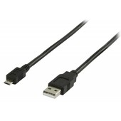 Nedis USB-A naar Micro USB-B kabel 5m CCGP60500BK50