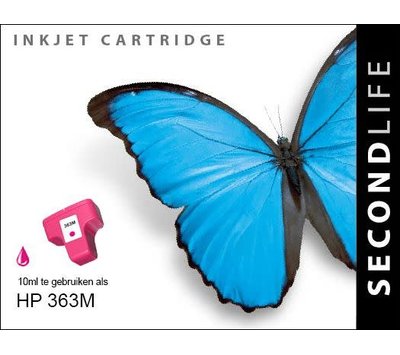 SecondLife inktcartridge voor HP363M XL rood