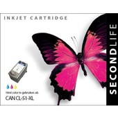 SecondLife SecondLife inktcartridge voor Canon CL51 kleur