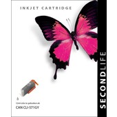 SecondLife SecondLife inktcartridge voor Canon 571XL grijs