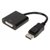 Nedis DisplayPort naar DVI-D kabel 0.2m CCGP37250BK02