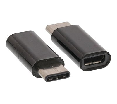 Micro USB-B naar USB-C 2.0 verloop-adapter CCGB60910BK