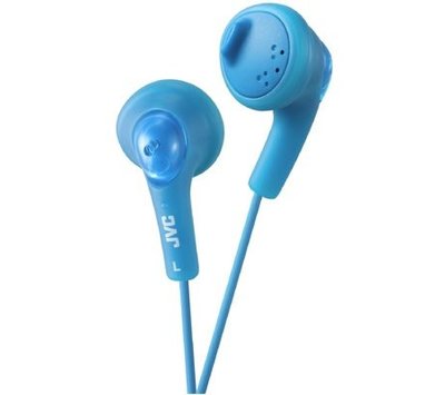 JVC stereo hoofdtelefoon blauw HA-F160-A