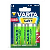 Varta Varta oplaadbare batterij D-cel 3000mAh 1.2V HR20