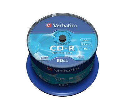 Verbatim CD-R 700MB / 80min spindle 50 st.