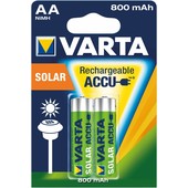 Varta Varta oplaadbare batterij AA 1.2V 800mAh solar