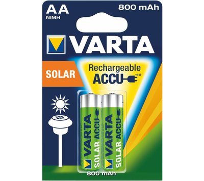 Varta oplaadbare batterij AA 1.2V 800mAh solar