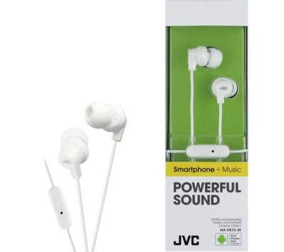 JVC stereo hoofdtelefoon HA-FR15-W wit