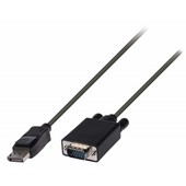 Nedis DisplayPort naar VGA kabel 2m CCGB37301BK20