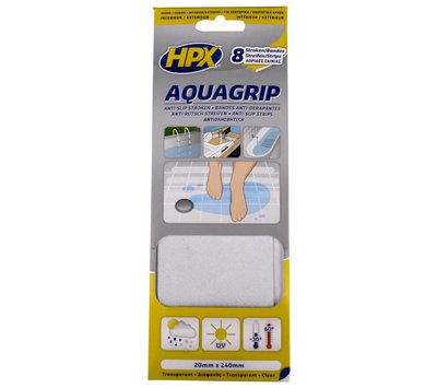 HPX antislip pads 20 mm x 240 mm transparant AG2024