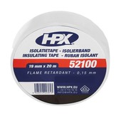 HPX HPX PVC isolatietape 19mm x 20m wit IW1920