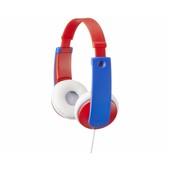 JVC JVC TinyPhones hoofdtelefoon met begrensd volume HAKD7RNE rood