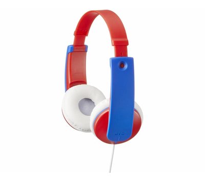 JVC TinyPhones hoofdtelefoon met begrensd volume HAKD7RNE rood