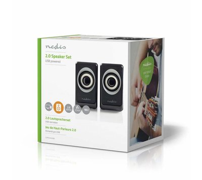 Nedis luidsprekerset 2.0 18W CSPR20020BK