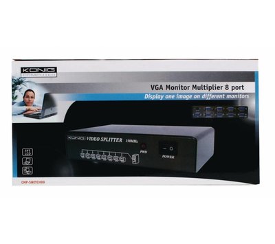 VGA naar 8x VGA splitter CMP-SWITCH99